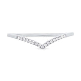 0.05ct 14k White Gold Diamond Lady's Ring